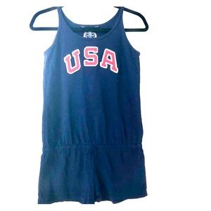 Girls Ralph Lauren USA Romper